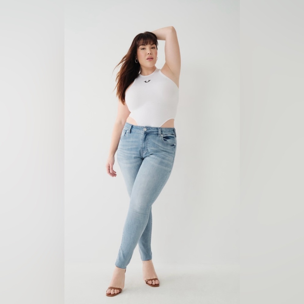 True Religion Jennie Curvy Mid Rise Super Skinny Jean - Picture 8 of 8